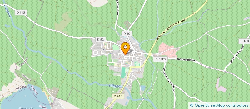 localisation de l'entreprise MONSIEUR ARNAUD WINSBACK  FELINES-MINERVOIS