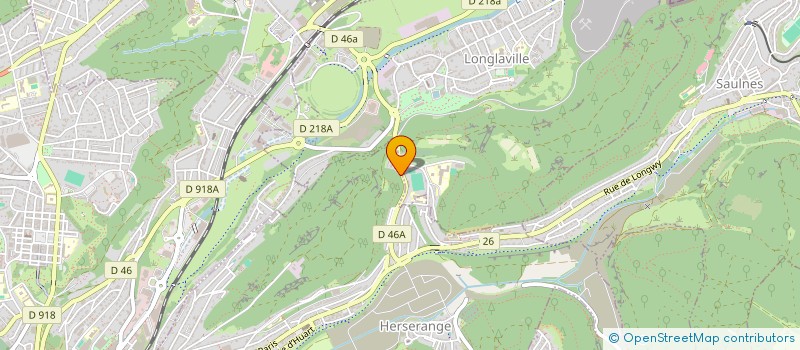 localisation de l'entreprise MONSIEUR ARNAUD WISCOUR  HERSERANGE