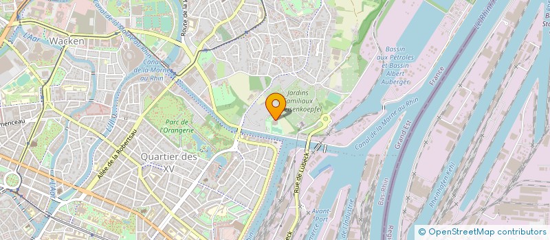 localisation de l'entreprise MONSIEUR ARNAUD ZAEPFFEL à STRASBOURG