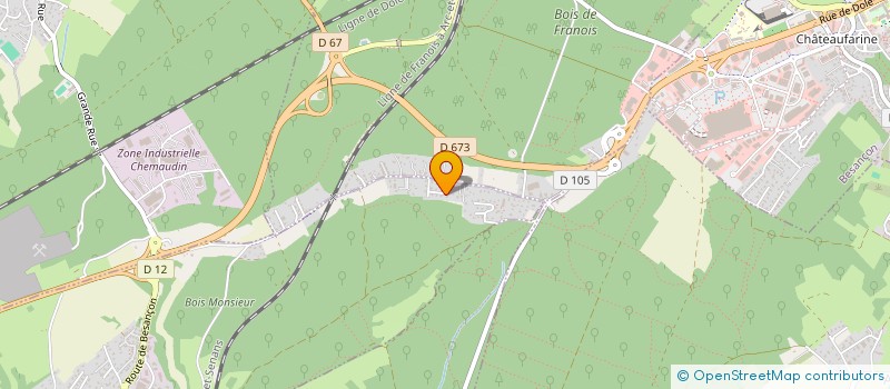 localisation de l'entreprise MONSIEUR ARNAUD ZORZUT  GRANDFONTAINE