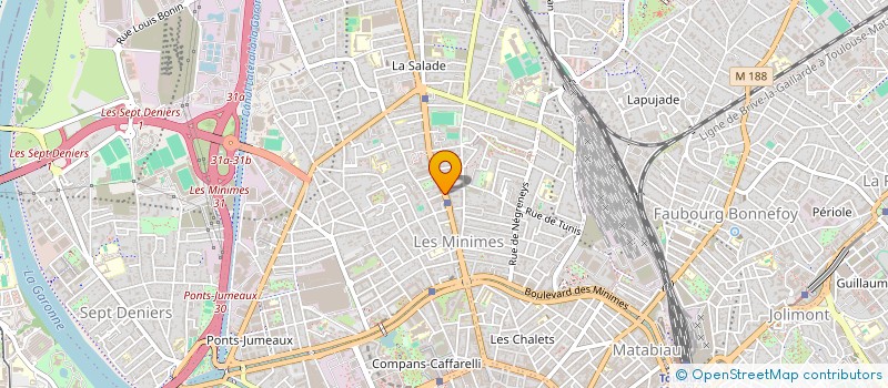 localisation de l'entreprise MONSIEUR ARNAULD BESSAGNET  TOULOUSE