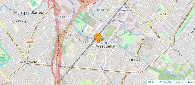 localisation de l'entreprise MONSIEUR ARNAULD DANJOU à WASQUEHAL