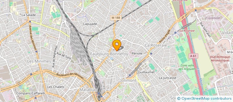 localisation de l'entreprise MONSIEUR ARNAULD DUFAUD à TOULOUSE