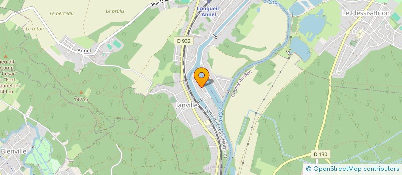 localisation de l'entreprise MONSIEUR ARNAULD HAYS  JANVILLE