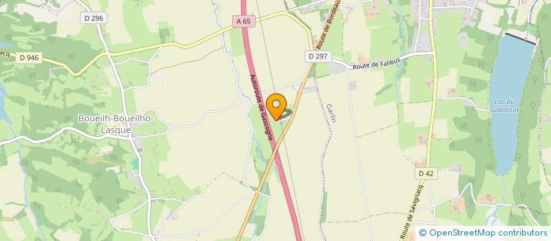 localisation de l'entreprise MONSIEUR ARNAULD LAMY  BOUEILH-BOUEILHO-LASQUE