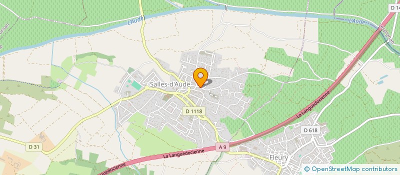 localisation de l'entreprise MONSIEUR ARNAULD NADAL  SALLES-D'AUDE