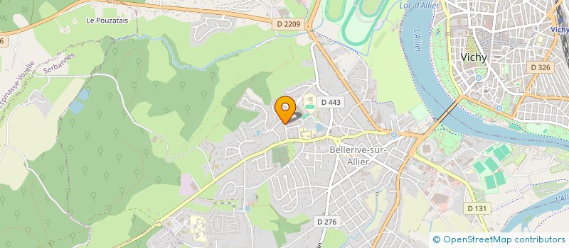 localisation de l'entreprise MONSIEUR ARNAULD TATY à BELLERIVE-SUR-ALLIER