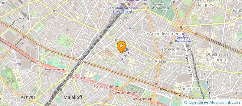 localisation de l'entreprise MONSIEUR ARNAULD VAN PETEGEM  PARIS