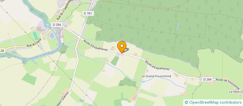 localisation de l'entreprise MONSIEUR ARNAULD VOISINET  LA NEUVILLE-LES-DORENGT