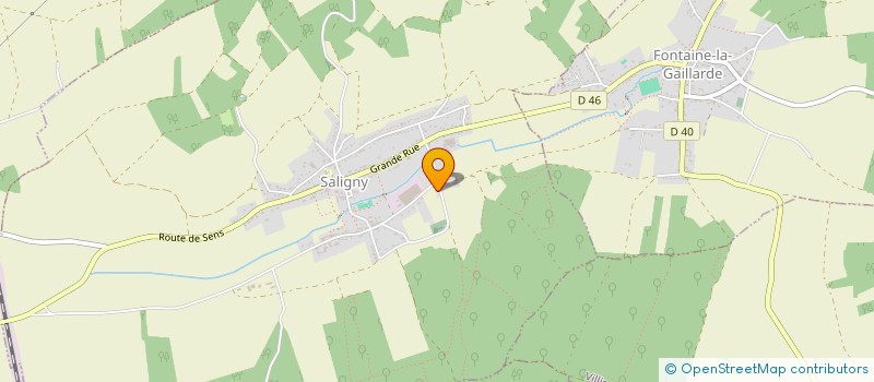 localisation de l'entreprise MONSIEUR ARNAULT BEAUDOT à SALIGNY