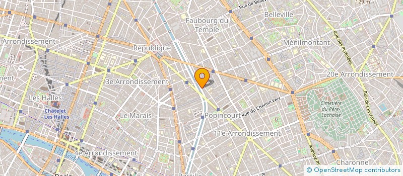 localisation de l'entreprise MONSIEUR ARNAULT BERENGUER  PARIS