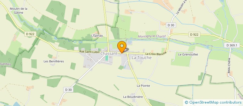 localisation de l'entreprise MONSIEUR ARNAULT CARNIS à CHASSANT