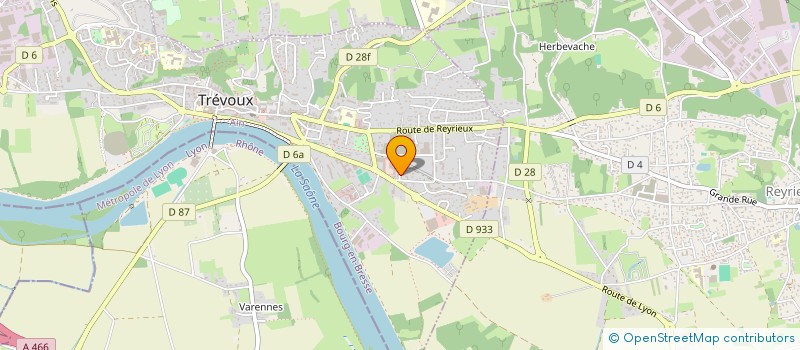 localisation de l'entreprise MONSIEUR ARNAULT DE HARO à TREVOUX