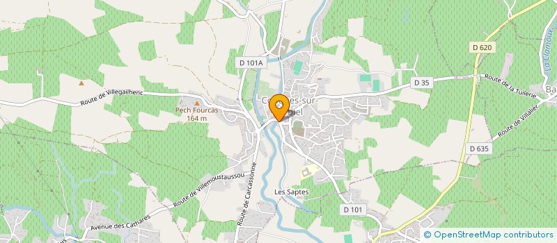 localisation de l'entreprise MONSIEUR ARNAULT GREGOIRE  CONQUES-SUR-ORBIEL