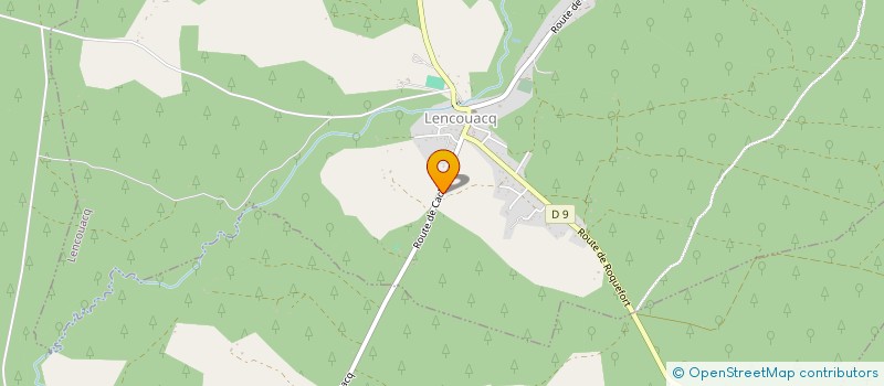 localisation de l'entreprise MONSIEUR ARNAULT LAURENT  LENCOUACQ