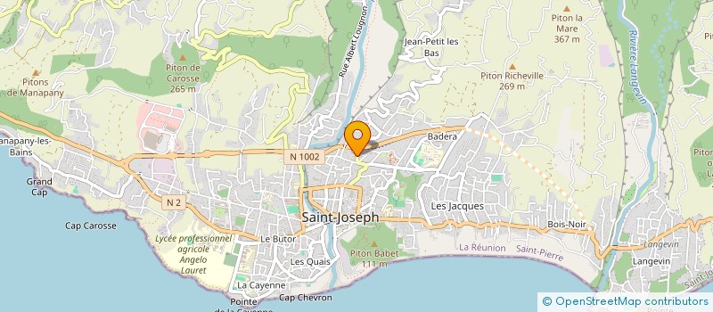 localisation de l'entreprise MONSIEUR ARNAULT LEBON à SAINT-JOSEPH