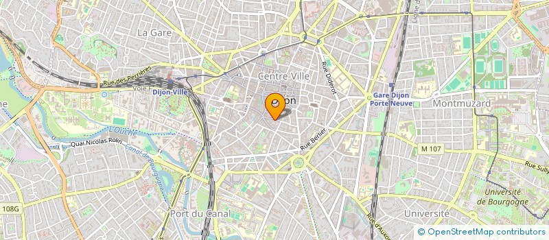 localisation de l'entreprise MONSIEUR ARNAULT POUSSIN à DIJON