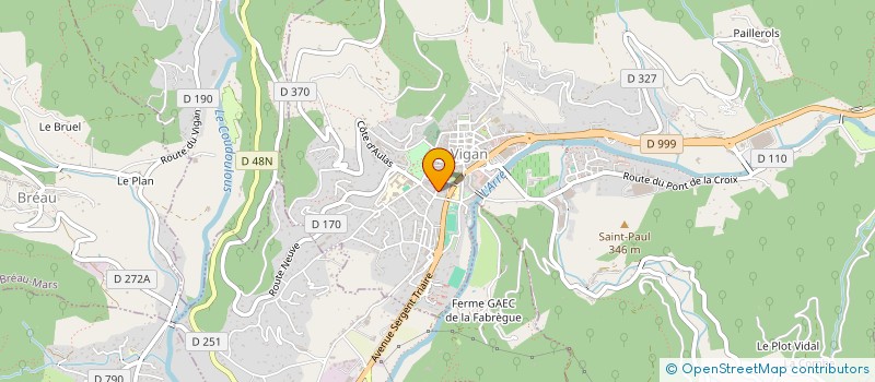 localisation de l'entreprise MONSIEUR ARNE SCHROTER  LE VIGAN