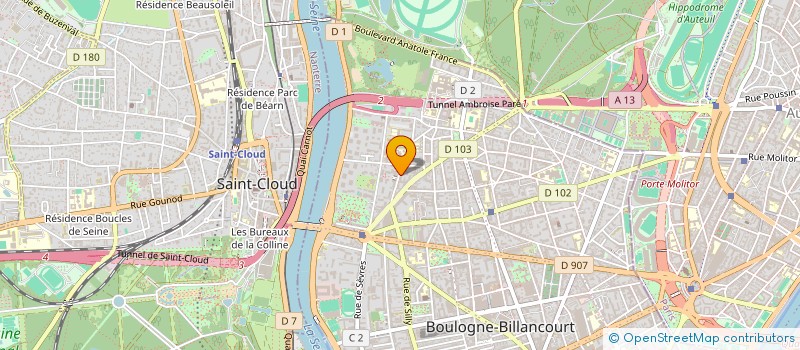 localisation de l'entreprise MONSIEUR ARNEL MANALO à BOULOGNE-BILLANCOURT
