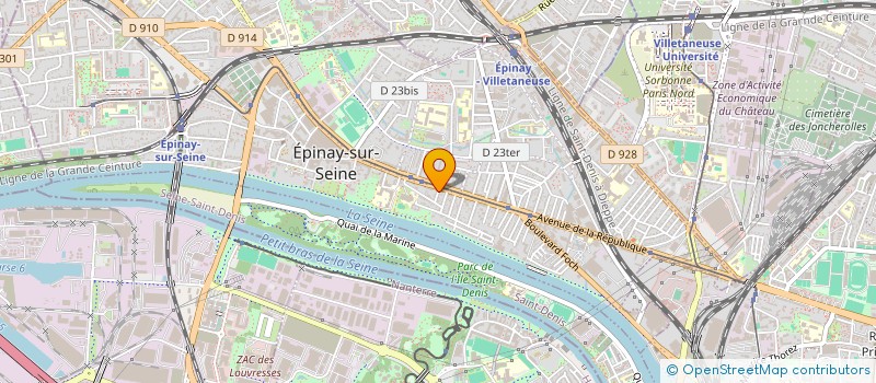 localisation de l'entreprise MONSIEUR ARNEL PIERRE à EPINAY-SUR-SEINE