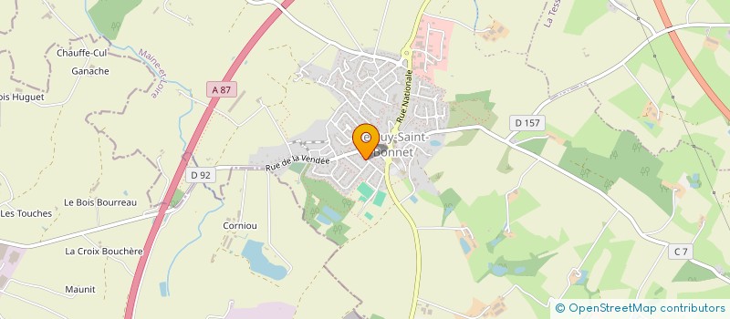 localisation de l'entreprise MONSIEUR ARNO BLANDIN-LUCAS à CHOLET