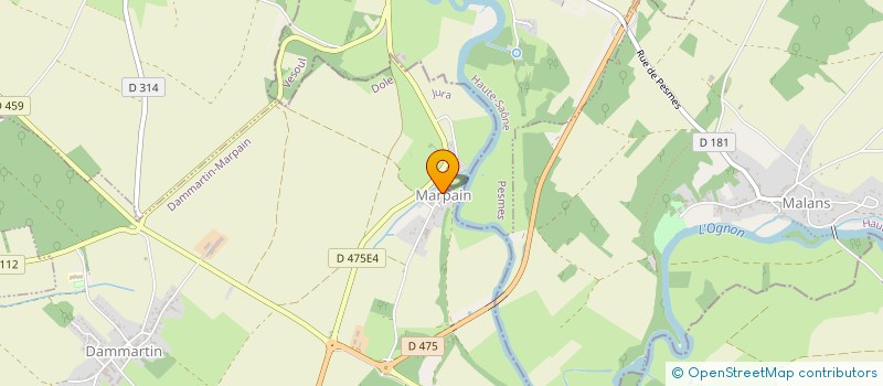 localisation de l'entreprise MONSIEUR ARNO CARETTI  DAMMARTIN-MARPAIN