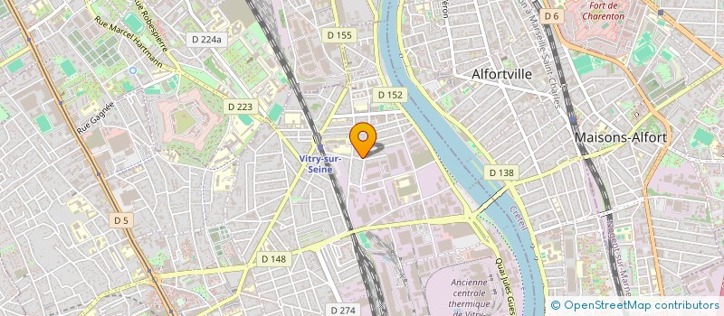 localisation de l'entreprise MONSIEUR ARNO DA SILVA  VITRY-SUR-SEINE