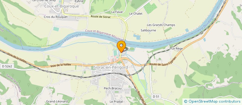 localisation de l'entreprise MONSIEUR ARNO KERN  SIORAC-EN-PERIGORD