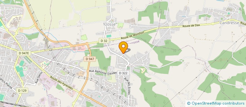 localisation de l'entreprise MONSIEUR ARNO LABOURDETTE  CANDRESSE