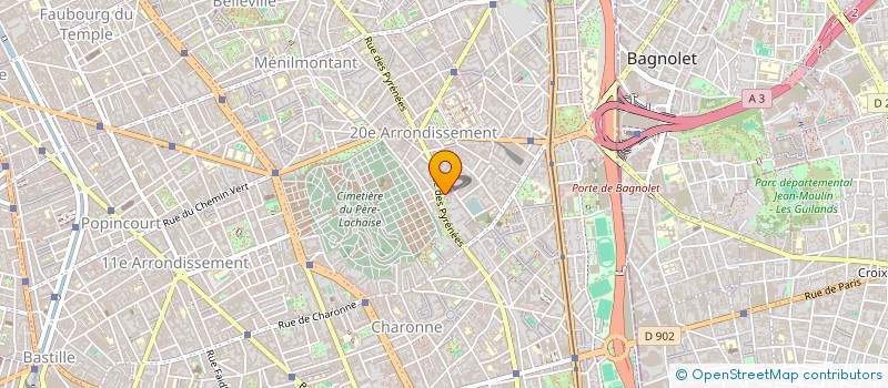 localisation de l'entreprise MONSIEUR ARNO MACHADO  PARIS