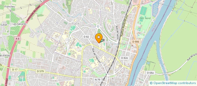 localisation de l'entreprise MONSIEUR ARNO MISSONNIER à MACON