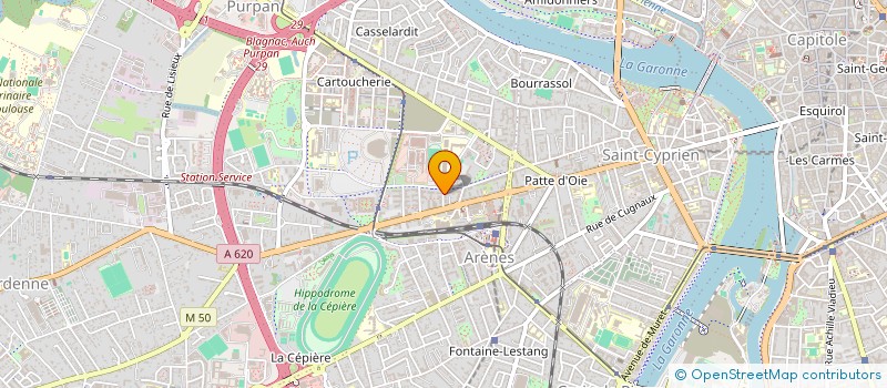 localisation de l'entreprise MONSIEUR ARNO TALLIEU à TOULOUSE