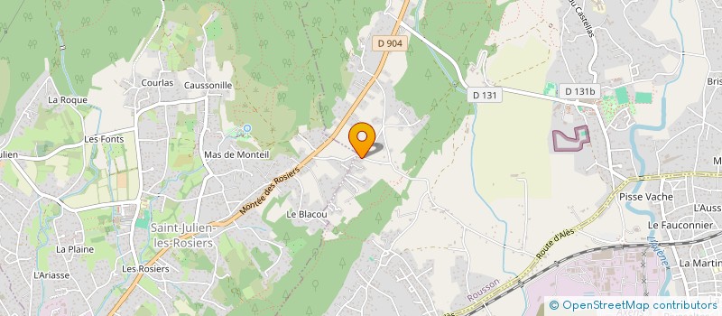 localisation de l'entreprise MONSIEUR ARNO VIEULES  ROUSSON