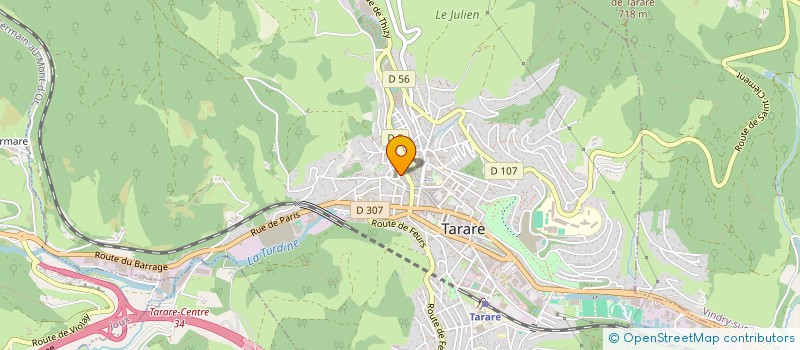 localisation de l'entreprise MONSIEUR ARNO ZERATHE  TARARE