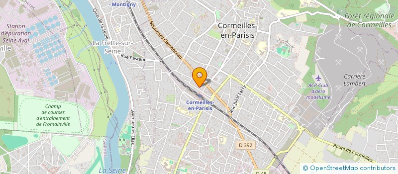 localisation de l'entreprise MONSIEUR ARNOLD ADJALLE  CORMEILLES-EN-PARISIS