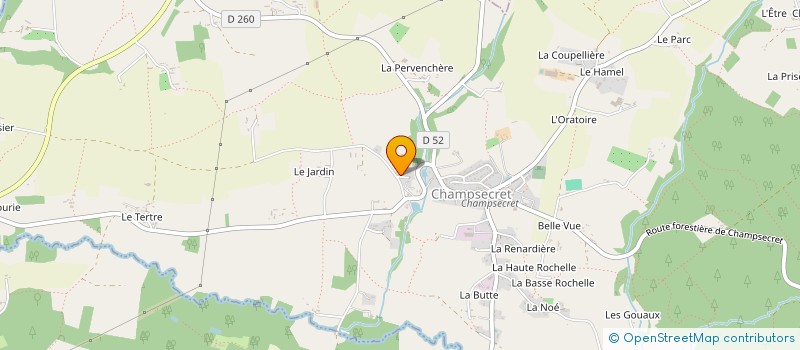 localisation de l'entreprise MONSIEUR ARNOLD BLAIS à DOMFRONT-EN-POIRAIE