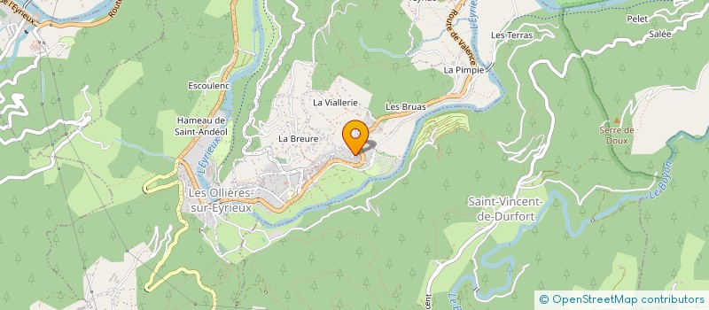 localisation de l'entreprise MONSIEUR ARNOLD BLOELENDAL à LES OLLIERES-SUR-EYRIEUX