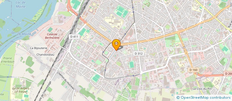 localisation de l'entreprise MONSIEUR ARNOLD BOLOKO à ANGERS