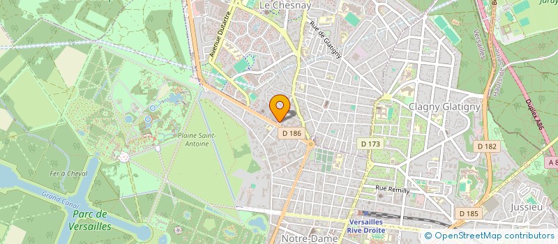 localisation de l'entreprise MONSIEUR ARNOLD BRAND  LE CHESNAY-ROCQUENCOURT