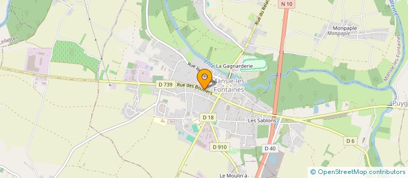 localisation de l'entreprise MONSIEUR ARNOLD BUSSELL  MONTENDRE