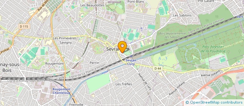 localisation de l'entreprise MONSIEUR ARNOLD COOMEE à SEVRAN