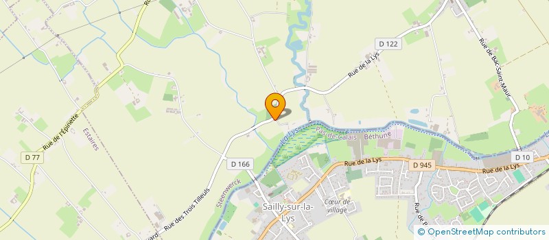 localisation de l'entreprise MONSIEUR ARNOLD DE WAELE  STEENWERCK