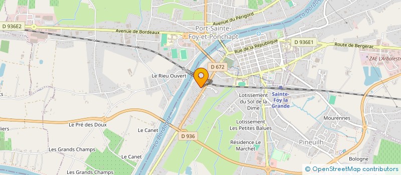 localisation de l'entreprise MONSIEUR ARNOLD DESAINTJEAN  PINEUILH