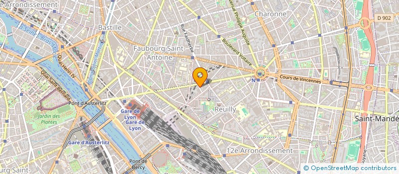 localisation de l'entreprise MONSIEUR ARNOLD EBINA  PARIS