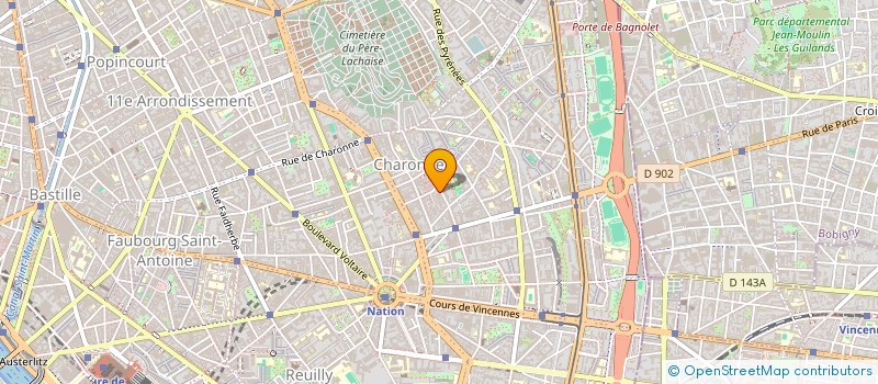 localisation de l'entreprise MONSIEUR ARNOLD EKOUM DIBEBE  PARIS