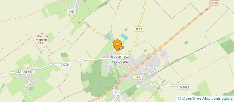 localisation de l'entreprise MONSIEUR ARNOLD FERNANDES  BEAUMETZ-LES-LOGES