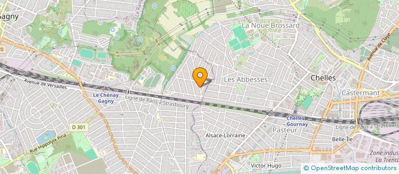 localisation de l'entreprise MONSIEUR ARNOLD-IOSIF BARTA  GAGNY
