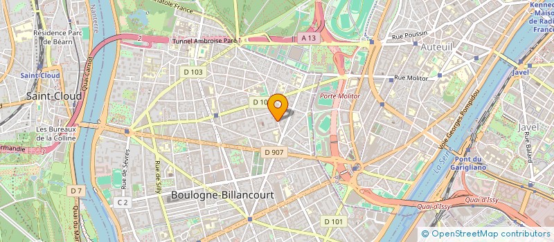 localisation de l'entreprise MONSIEUR ARNOLD KHACHATUROV à BOULOGNE-BILLANCOURT
