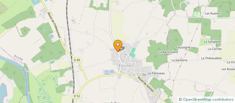 localisation de l'entreprise MONSIEUR ARNOLD KOFFI OPOBY  ETRICHE