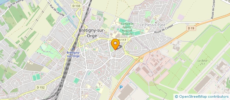 localisation de l'entreprise MONSIEUR ARNOLD KOUVOUAMA à BRETIGNY-SUR-ORGE